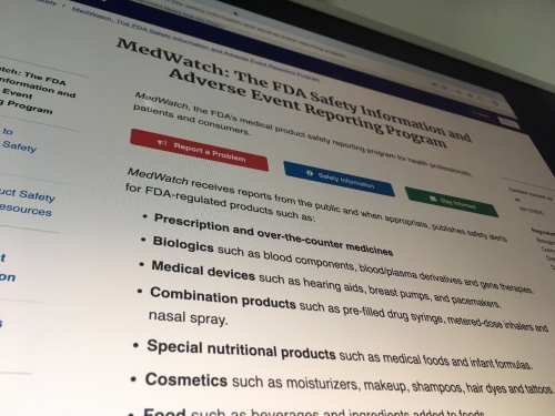 FDA lancia la dashboard in tempo reale per segnala...